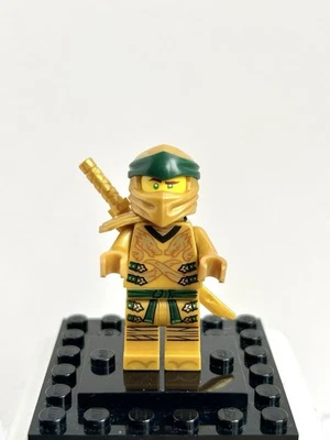 Genuine LEGO Ninjago Legacy Lloyd Golden Ninja Minifigure njo654 71742 Overlord - Image 1 of 4