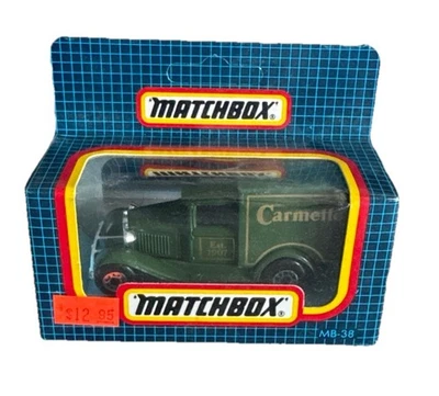 Uk Matchbox MB 38 Ford Model A Carmelle Diecast Car 1/64 - Image 1 of 2