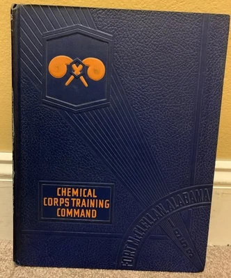 CHEMICAL CORPS TRAINING COMMAND 1953 FORT MCCLELLAN AL MILITARY WAR BOOK Foto 1 de 4