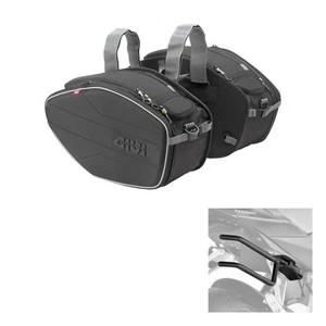 Kit borse laterali GIVI EA101C espandibili per Triumph 660 TRIDENT 2021-2024 - Picture 1 of 5
