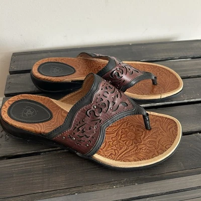 Sandalias Boho Ariat Copper Creek Talla 9 B Foto 1 de 4