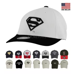 Superman Snapback Hip-hop Nueva Era Camionero Billete Plano Gorra de Béisbol Hombres Mujeres Sombrero - Imagen 1 de 32