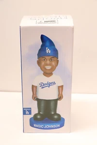 Magic Johnson Los Angeles LA Dodgers MBL Gnome Baseball 2016 Figure - Picture 1 of 10