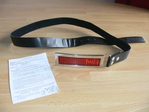 LED Display Gürtel mit Scrolling Text Rot - Programmierbar - Bild 1 von 3