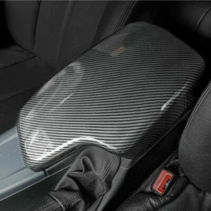 Carbon Fiber Armrest Console Box Cover For BMW F32 428i 430i 435i 2014-2020 - Picture 1 of 8