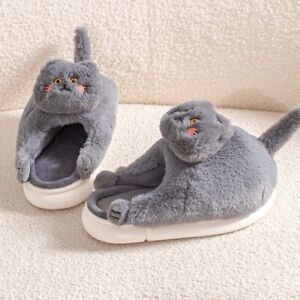 Pantoffels dier, kat, slofjes, slippers