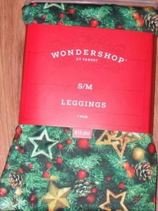 Pantalone donna leggings ~ stampa natalizia ~ XS piccolo albero di Natale inverno - Foto 1 di 4