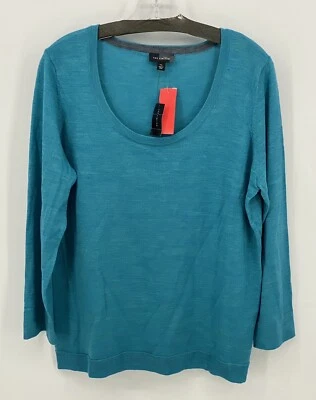 The Limited Preowned Women’s  Long Slv Lightweight Sweater Teal Size  XL NWT - Изображение 1 из 4