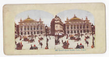 Antique 1880s Grand Opera House Paris Fort Of St. Jean Double Stereo Card P310