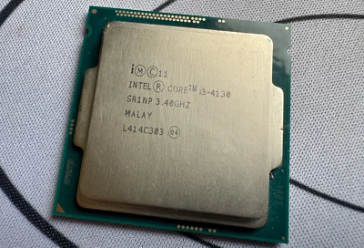 Intel Core i3 4130 - 3.4GHz  s.1150  SR1NP PROCESSOR CPU ONLY	 - Image 1 of 2