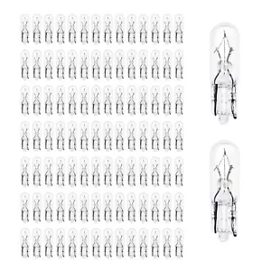 100 Pack E74 Instrument Cluster Bulbs14V1.4WW2x4.6d BaseT-1.5 Shape T5 Replac... - Picture 1 of 5
