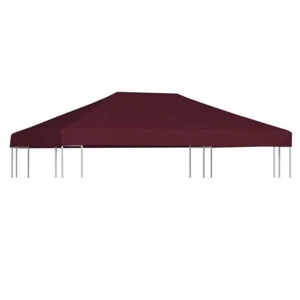 Gazebo Top Cover 9.1 oz/yd² 9.8'x13.1' Bordeaux - Picture 1 of 5