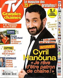 Mag 2015: CYRIL HANOUNA_KARINE LE MARCHAND_JACQUES CHANCEL - Imagen 1 de 1