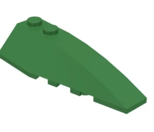 LEGO Part 1x 41647 Green Wedge 6 x 2 Right Star Wars 7133 - Picture 1 of 1