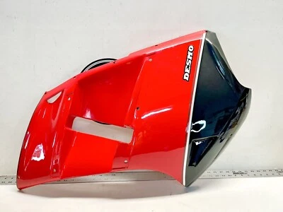 New Genuine Red Ducati Paso 750 Left Mid Fairing Body Cowl Panel Small Chip - Изображение 1 из 4