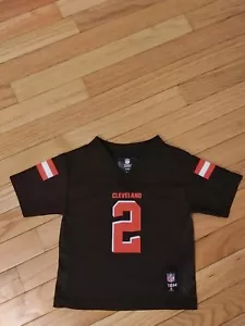 Johnny Manziel Cleveland Browns NFL Players Team Apparel Newborn Jersey Size 18M - Picture 1 of 9