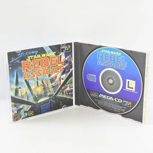 STAR WARS REBEL ASSAULT Sega Mega CD 1955 mcd - Picture 1 of 8