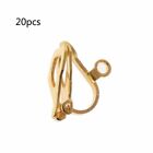 Clip-on Earring Converters Replacements Copper Diy Earrings