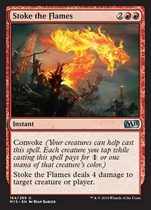 *MRM* FR/VF 4x Activer les flammes - Stoke the Flames MTG Magic M10+ - Picture 1 of 1