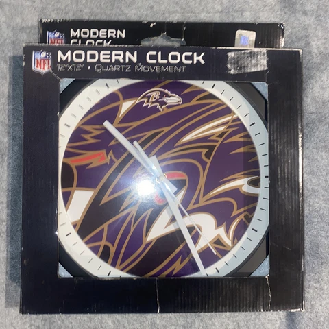 NFL.com Baltimore Ravens Modern Clock Cover