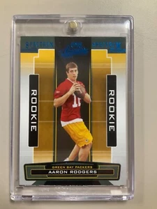 2005 Playoff Absolute Aaron Rodgers Spectrum Blue Rookie RC - Picture 1 of 3