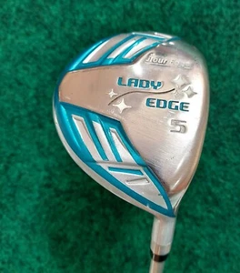 Tour Edge LADY EDGE 5W Fairway Wood Ladies RH Golf Club 40. 5" Graphite + Ball - Picture 1 of 17