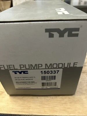 Fuel Pump Module Assembly-CRQ Premium Fuel Pump Module TYC 150337-A - Image 1 of 4
