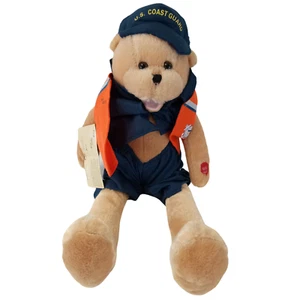 U.S. Coast Guard Plush Teddy Bear - Collectible Service Bear - Picture 1 of 8
