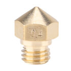 Wendry 10 Pcs MK10 Nozzles M7 0.4mm/1.75mm Extruder Brass Nozzle 3D Printer