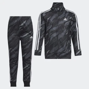 Adidas Boy Warp camouflage 2pc Gray Joggers Pant set Youth Soccer Sz 18/20 - Picture 1 of 3
