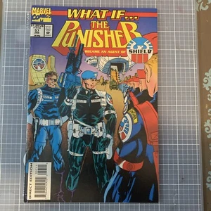 WHAT IF... #57 Punisher Became An Agent Of SHIELD MARVEL COMIC BOOK - Picture 1 of 2