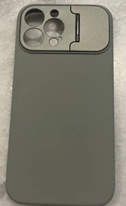 Cillen iPhone 13 Schutzhülle, Grau Grün. - Bild 1 von 4