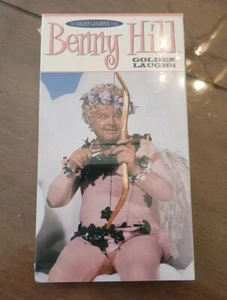 Benny Hill Golden Laughs VHS Factory Sealed with watermarks comedy show - Picture 1 of 2