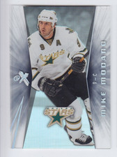 2008-09 FLEER ULTRA MIKE MODANO eX ESSENTIAL CREDENTIALS EX-27 Stars