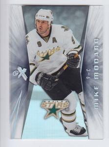 2008-09 FLEER ULTRA MIKE MODANO eX ESSENTIAL CREDENTIALS EX-27 Stars
