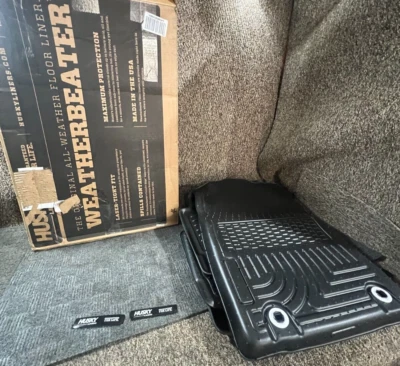 Husky Liner Front & 2nd Seat Floor Carpet Liner Fits 13-15 Lexus ES300H ES350 - Image 1 of 4