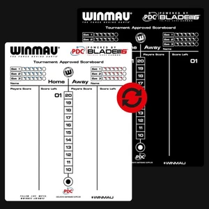 Winmau Dry wipe scoreboard - Picture 1 of 5