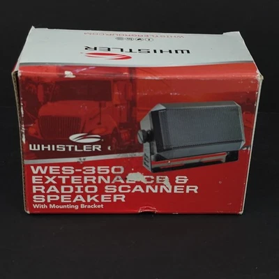 Altavoz externo Whistler WES-350 - Audio mejorado para escáneres y radios​ sellado Foto 1 de 4