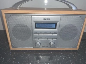 Bush DAB Radio In Wooden Frame - Picture 1 of 4