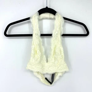 Urban Outfitters Bralette Out From Under Damen Gr. S Neckholder mit gewelltem Spitzenrand - Bild 1 von 4