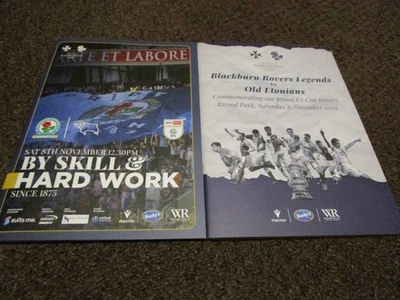 BLACKBURN ROVERS    v  DERBY COUNTY   2025/26    NOV 8th  SPECIAL 150-YEAR ISSUE - Image 1 of 3
