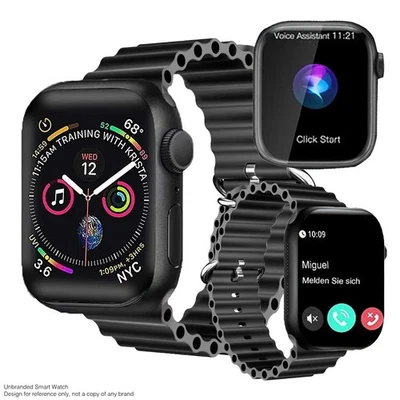 Smart Watch For Men Women, Bluetooth Call, 120+sports Modes Fitness Tracker - Image 1 of 4