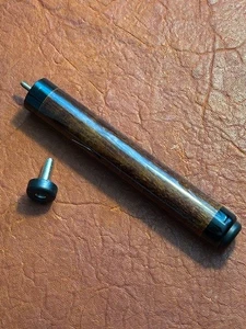 Jacoby 8 Inch Brown Stained Maple Rear Extension for your pool cue Quick Release - Imagen 1 de 1