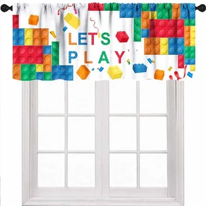Blocchi Costruzione Bambini Finestra Valance,Costruttore Mattoni Colorati Giocattolo Ragazzi Bambini... - Foto 1 di 4