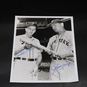 Ralph Kiner/Johnny Mize Signed 8x10 Photo Pirates/Giants Autograph ZJ20537 - Picture 1 of 4