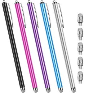 Long Stylus Pens for Touch Screens (5 Pack 185mm) High Sensitivity, Precision... - Picture 1 of 7