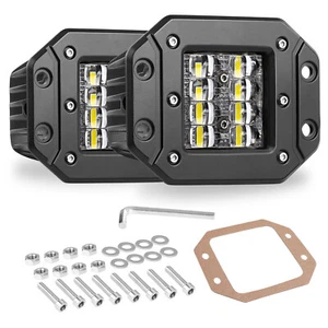 For Polaris Sportsman 570/850/1000 RZR 800/900XP LED Cube Pods Headlights 2x 5" - Bild 1 von 16