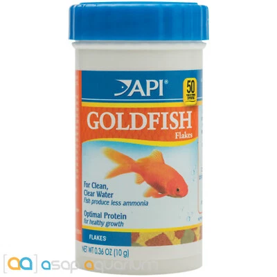 API Goldfish Flakes 0.36oz Fish Food Flakes Formulated for All Goldfish Breeds - Image 1 of 2