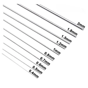 304 Stainless Steel Spring Steel Wire High Tensile Round Wire Dia 0.4mm to 2.0mm - Picture 1 of 4