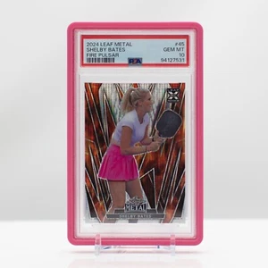2024 Leaf Metal Shelby Bates Fire Pulsar Rookie /15 #45 PSA 10 Gem Mint - Picture 1 of 4